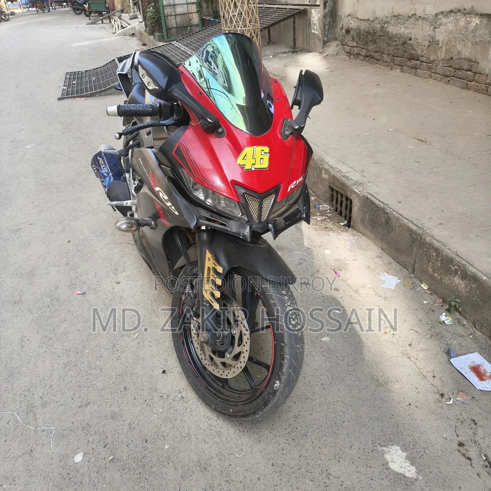 ইয়ামাহা আর১৫ ভি৩ ২০১৯ গ্রে