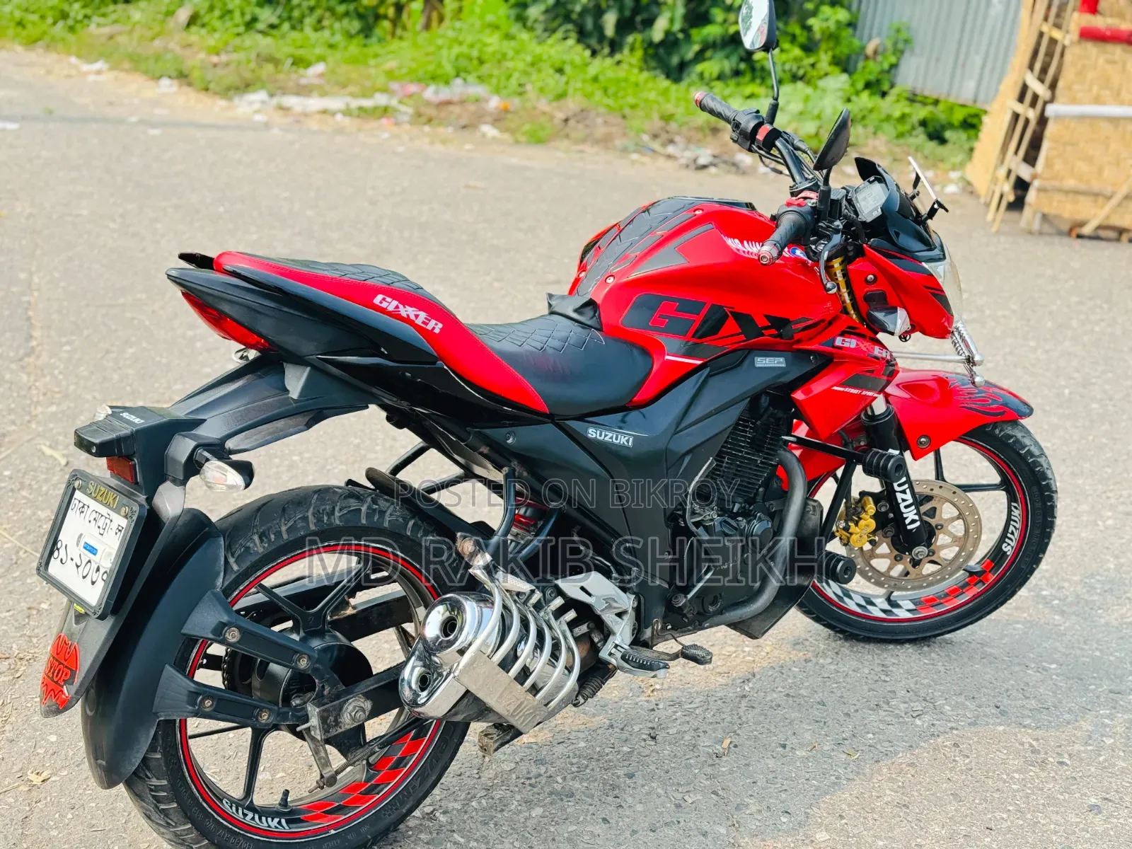 Suzuki Gixxer 2019 Red