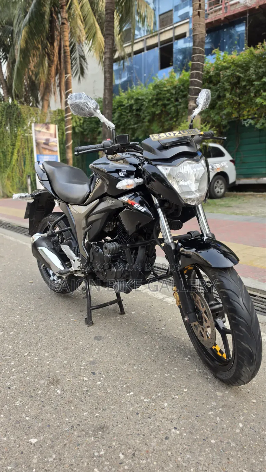 New Suzuki Gixxer 2024 Black