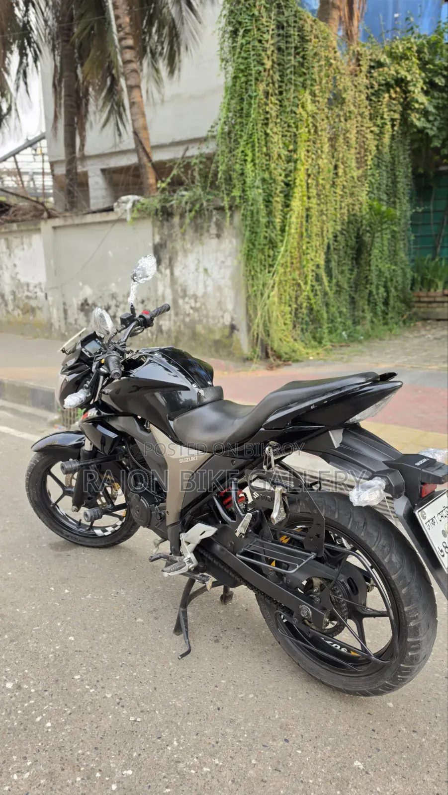 New Suzuki Gixxer 2024 Black