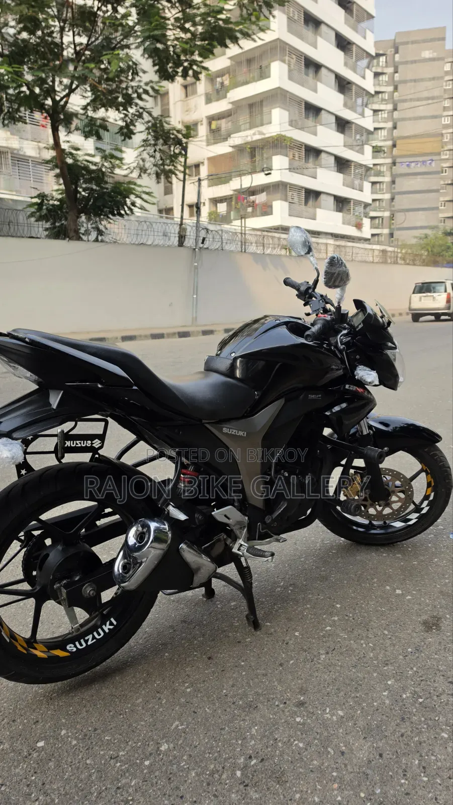 New Suzuki Gixxer 2024 Black