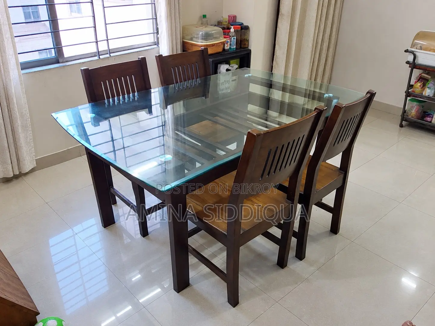 Dining Table With 4 Chairs