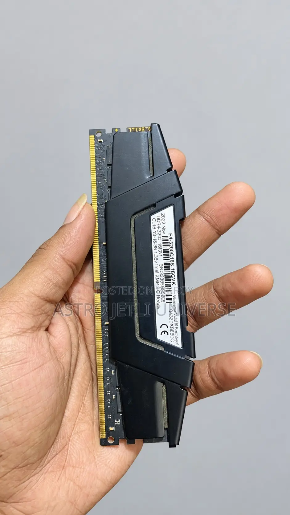 16GB 3200MHz G.SKILL Desktop RAM for Sale