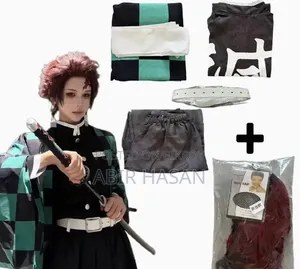 Tanjirou Kamado Costume Anime Cosplay