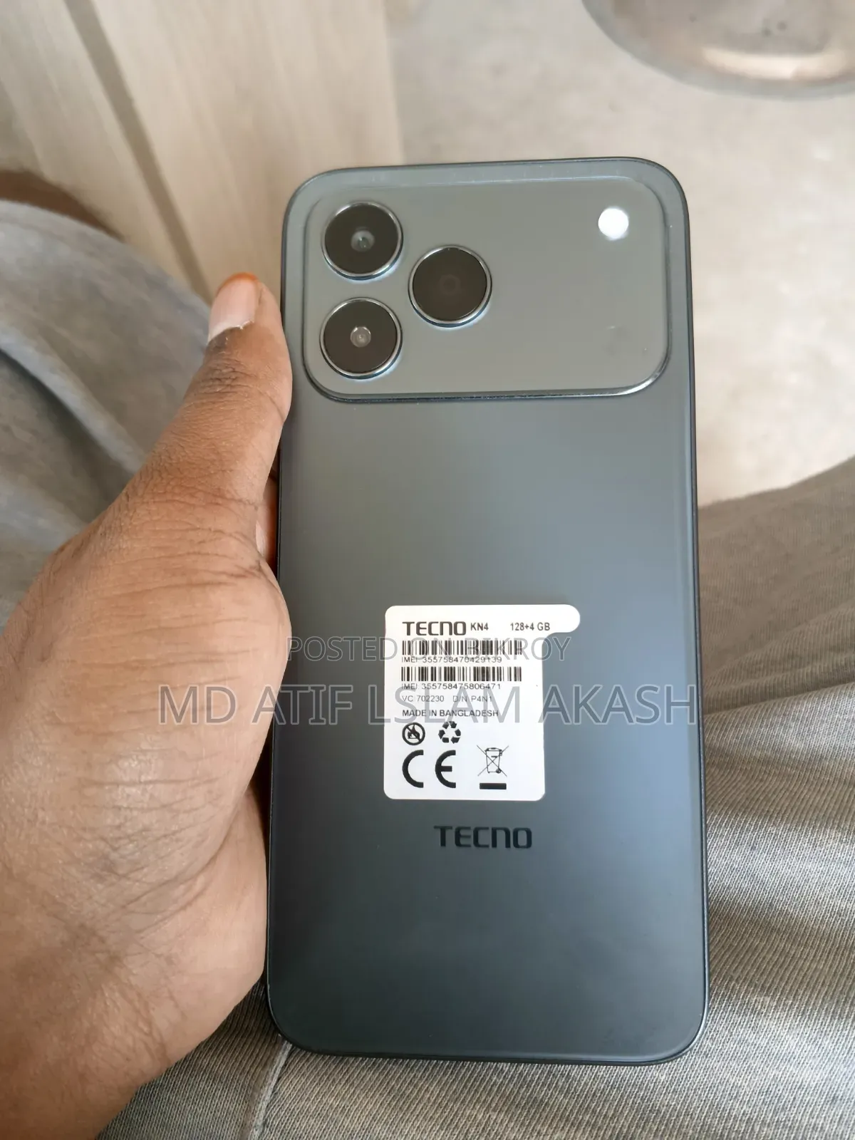 Tecno Spark 50 128 GB Black