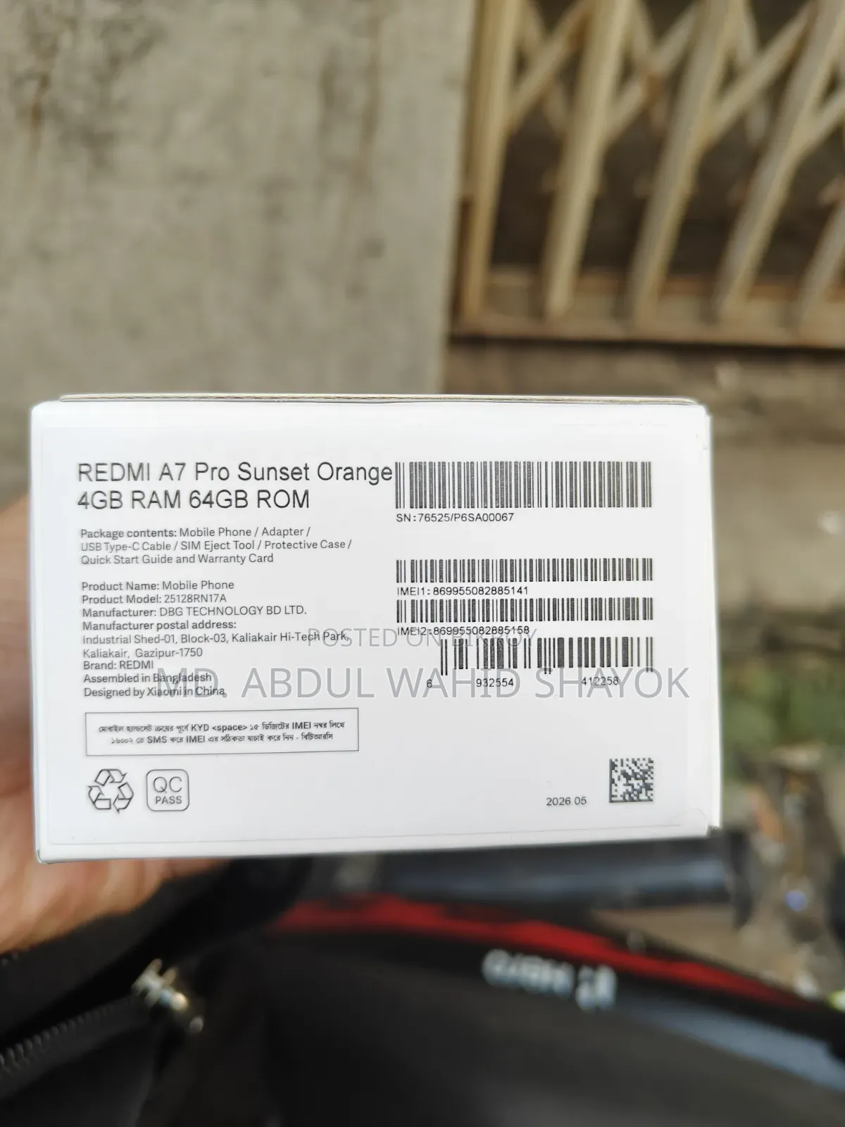 New Xiaomi Redmi A7 Pro 64 GB Orange