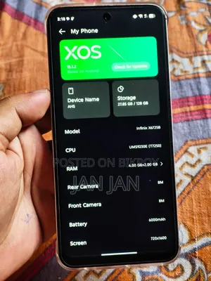 ইনফিনিক্স স্মার্ট ১০ প্লাস ১২৮ জিবি সিলভার