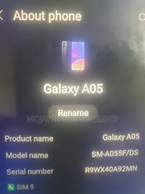 Samsung Galaxy A05 64 GB Blue