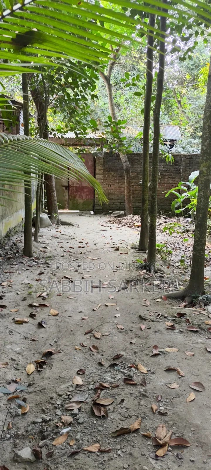 Land and house for sale