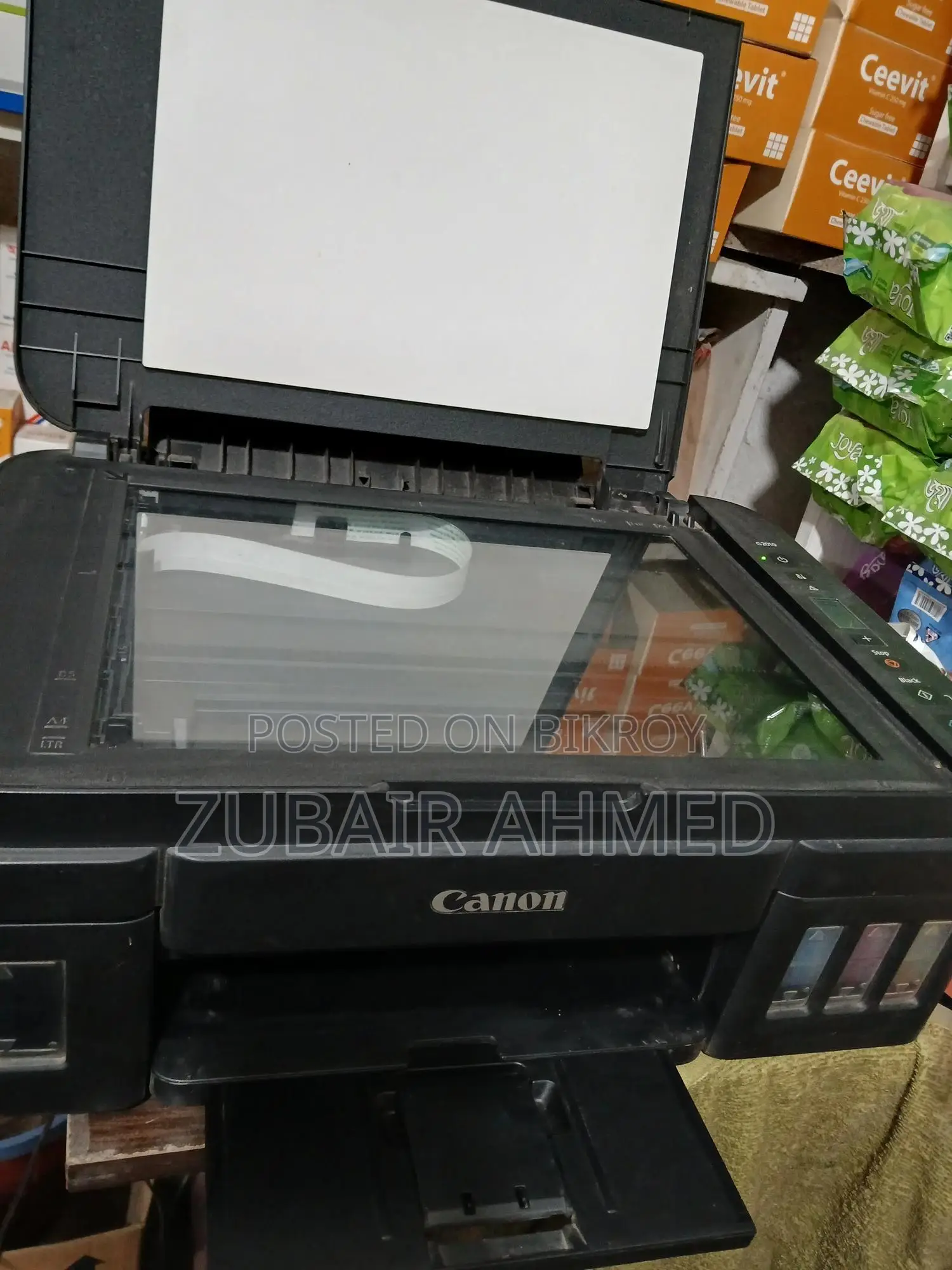 Running G2010 Canon Printer Copy, Scan, Print