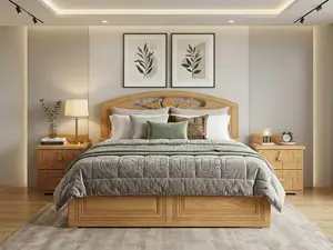 Product ID =New design lacquer polished bed CVS-BED-17