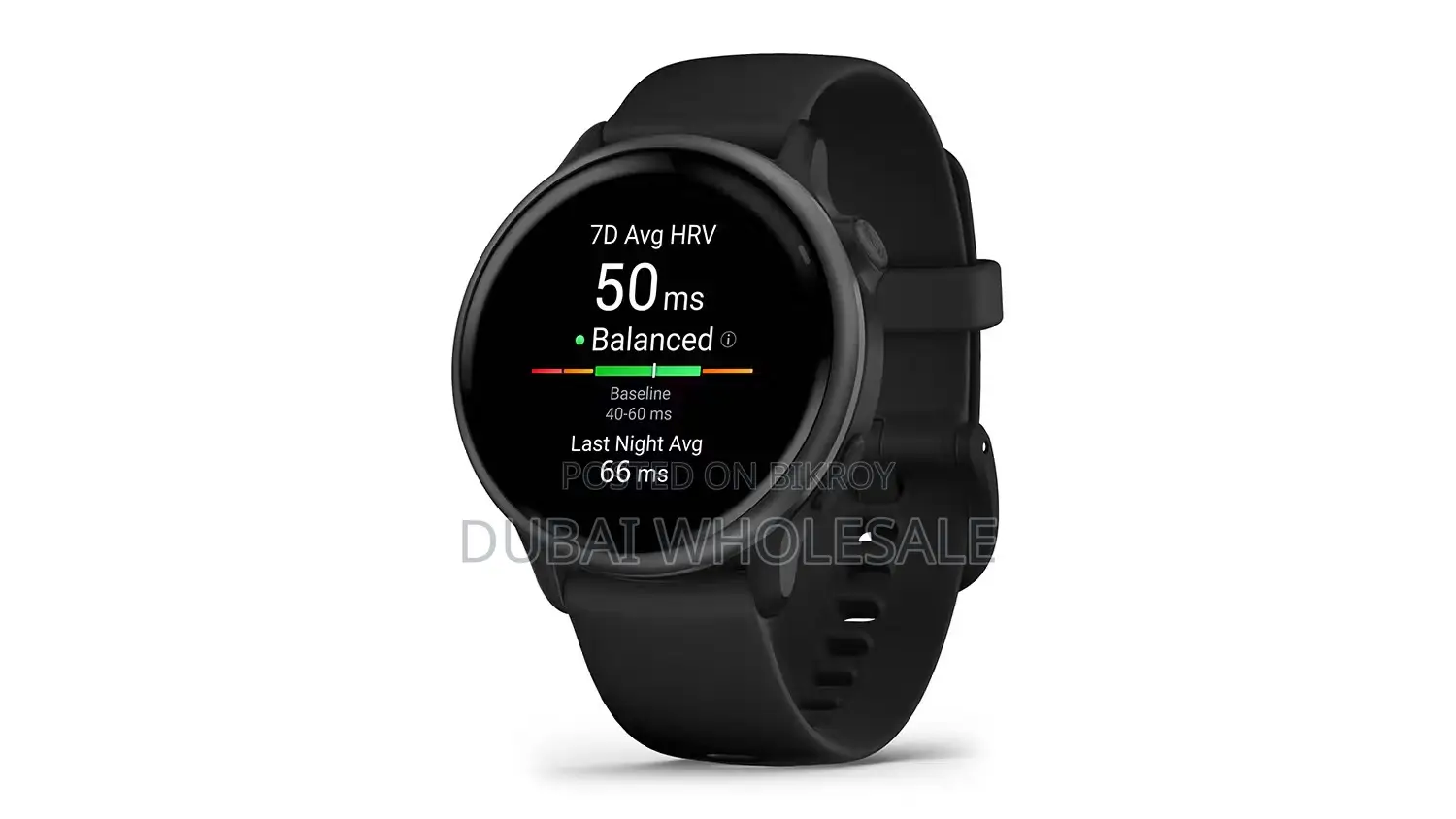 Garmin Vivoactive 6 ব্ল্যাক উইথ ব্ল্যাক সিলিকন ব্যান্ড (শুধুমাত্র প্রি-অর্ডার)