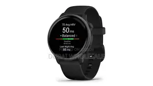 Garmin Vivoactive 6 ব্ল্যাক উইথ ব্ল্যাক সিলিকন ব্যান্ড (শুধুমাত্র প্রি-অর্ডার)