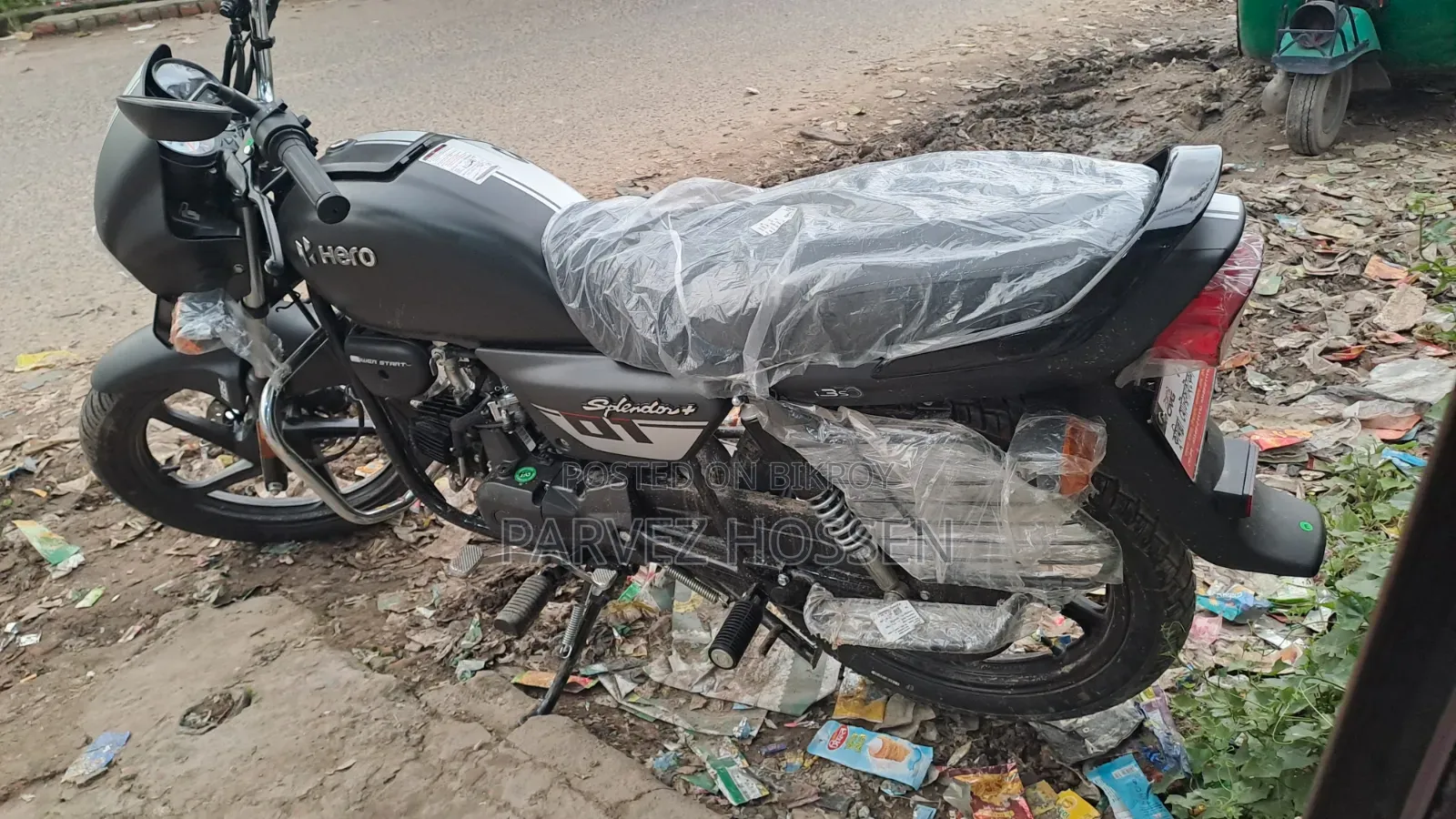 Hero Splendor Plus Sports 2025 Black