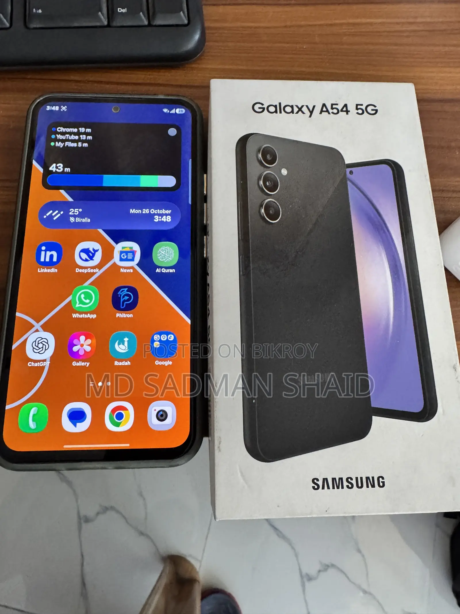 Samsung Galaxy A54 5G 128 GB Black