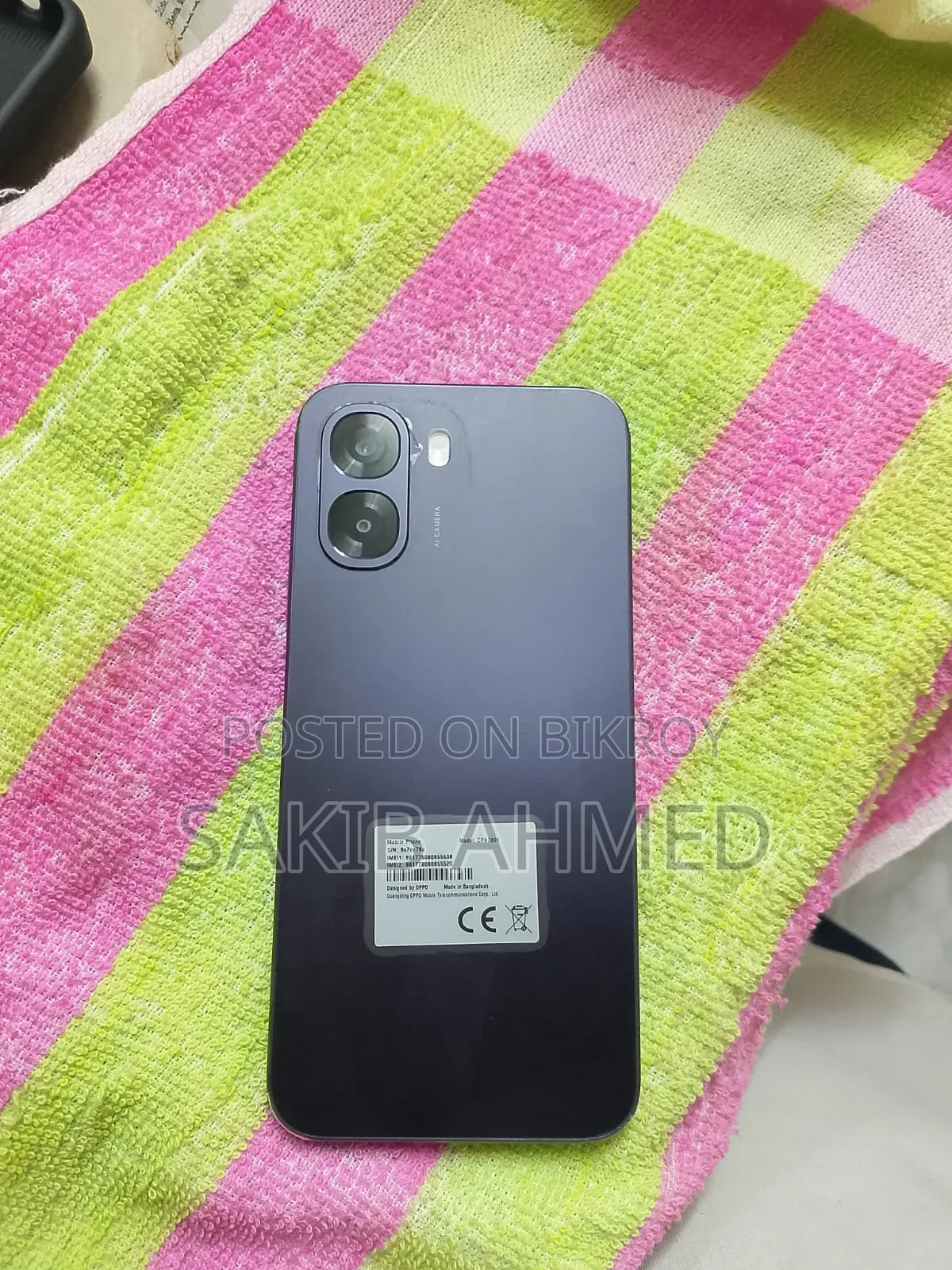 Oppo A6k 128 GB Blue
