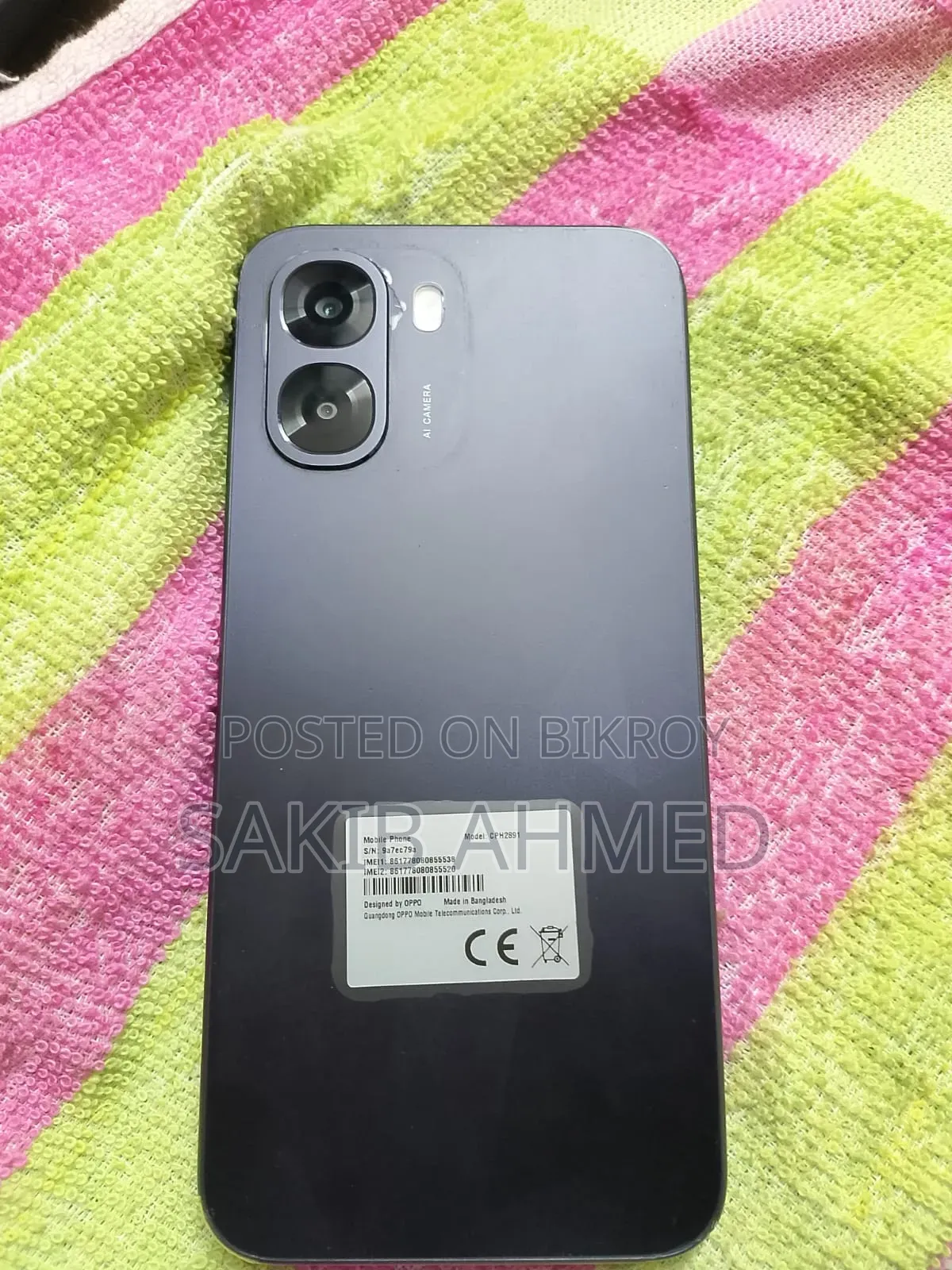 Oppo A6k 128 GB Blue