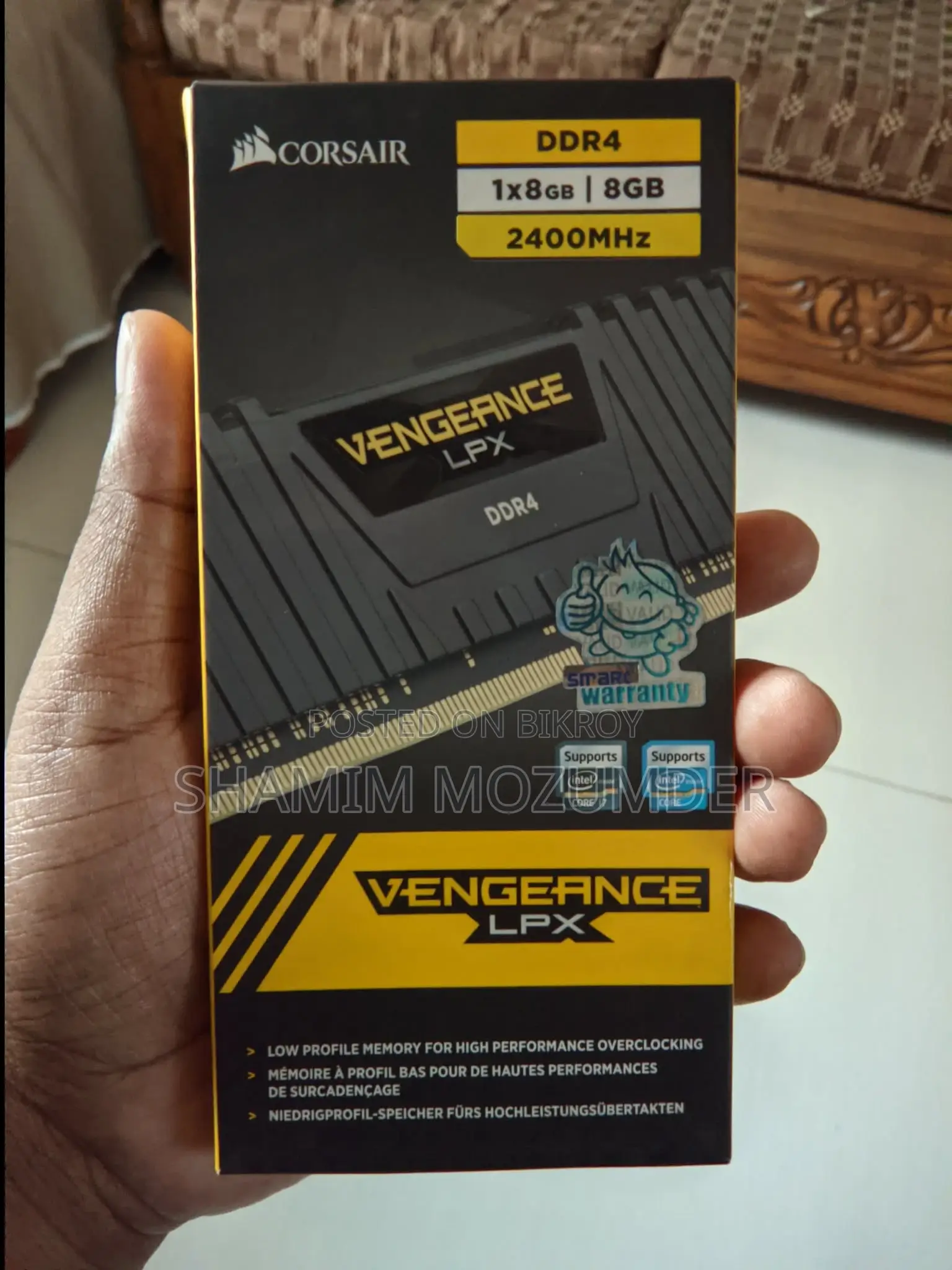 Corsair Vengeance LPX 8GB DDR4 RAM  