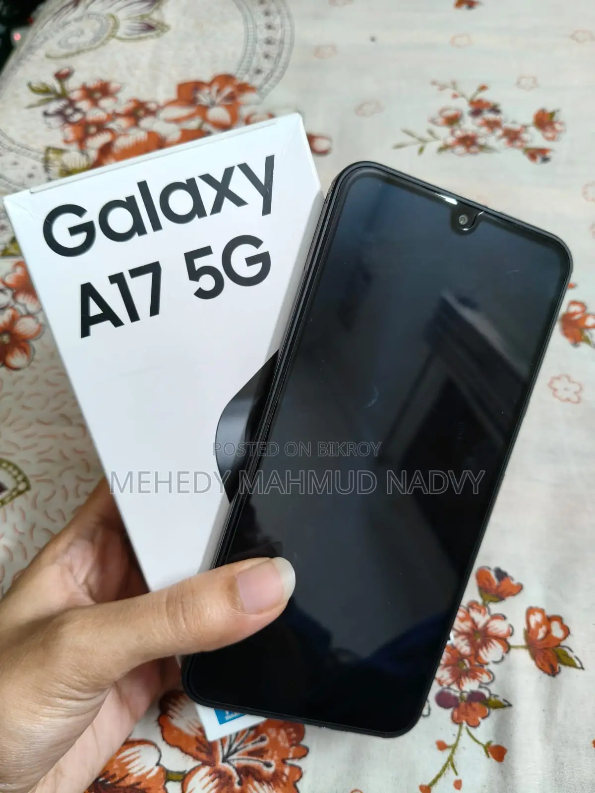 নতুন Samsung Galaxy A17 5G 128 GB কালো