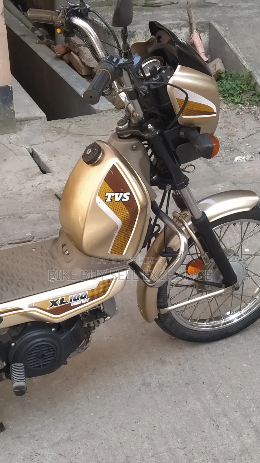 TVS XL 100 Comfort 2022 Purple