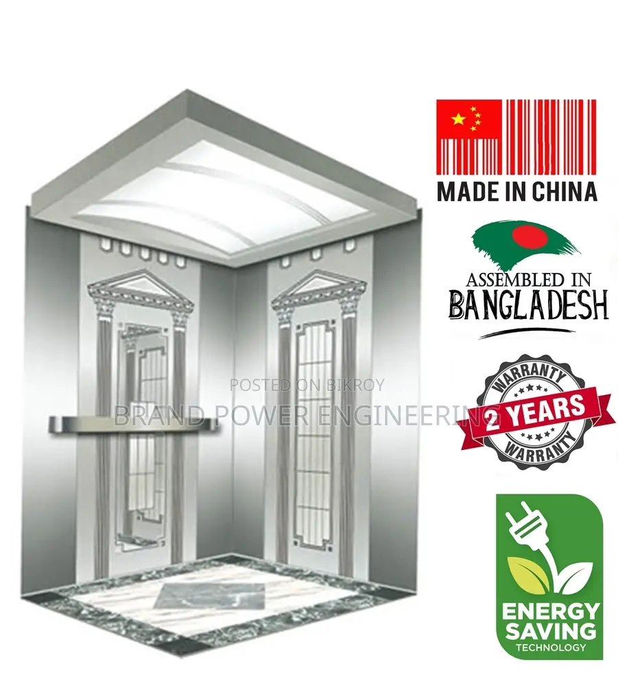 Fuji Brand (China) 6 Persons | 450 Kg Capacity | 9 Stops / 9 Openings