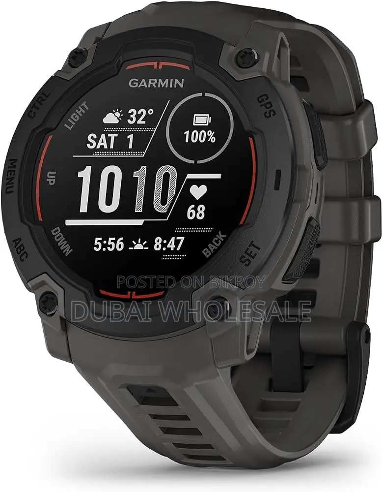 GARMIN INSTINCT E 45 MM, BLACK BEZEL (Only Pre-Order)