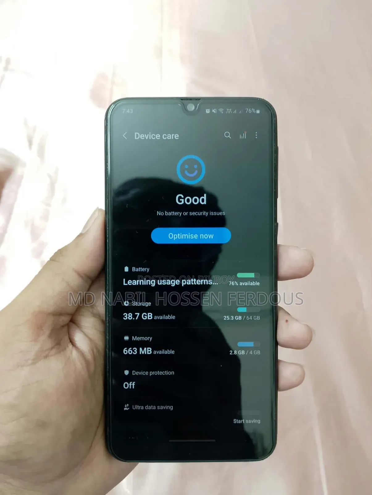 Samsung Galaxy M21 64 GB Blue