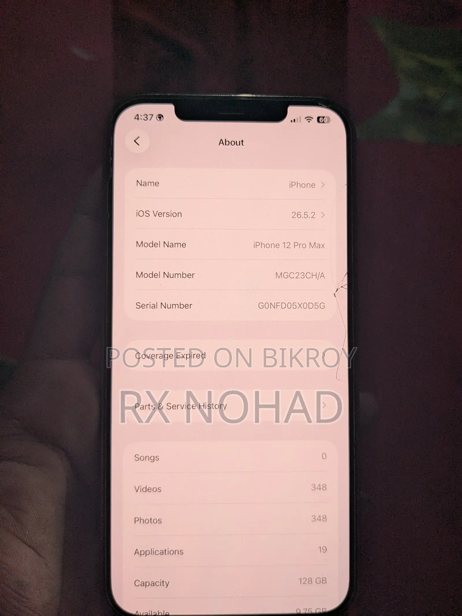 Apple iPhone 12 Pro Max 128 GB Gold