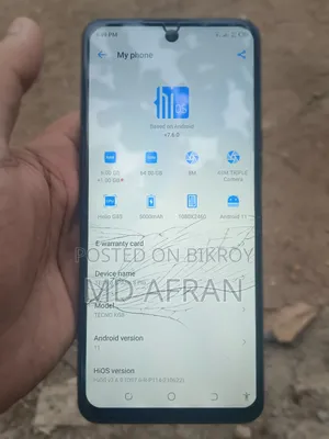 Tecno Spark 8 Pro 64 GB Black