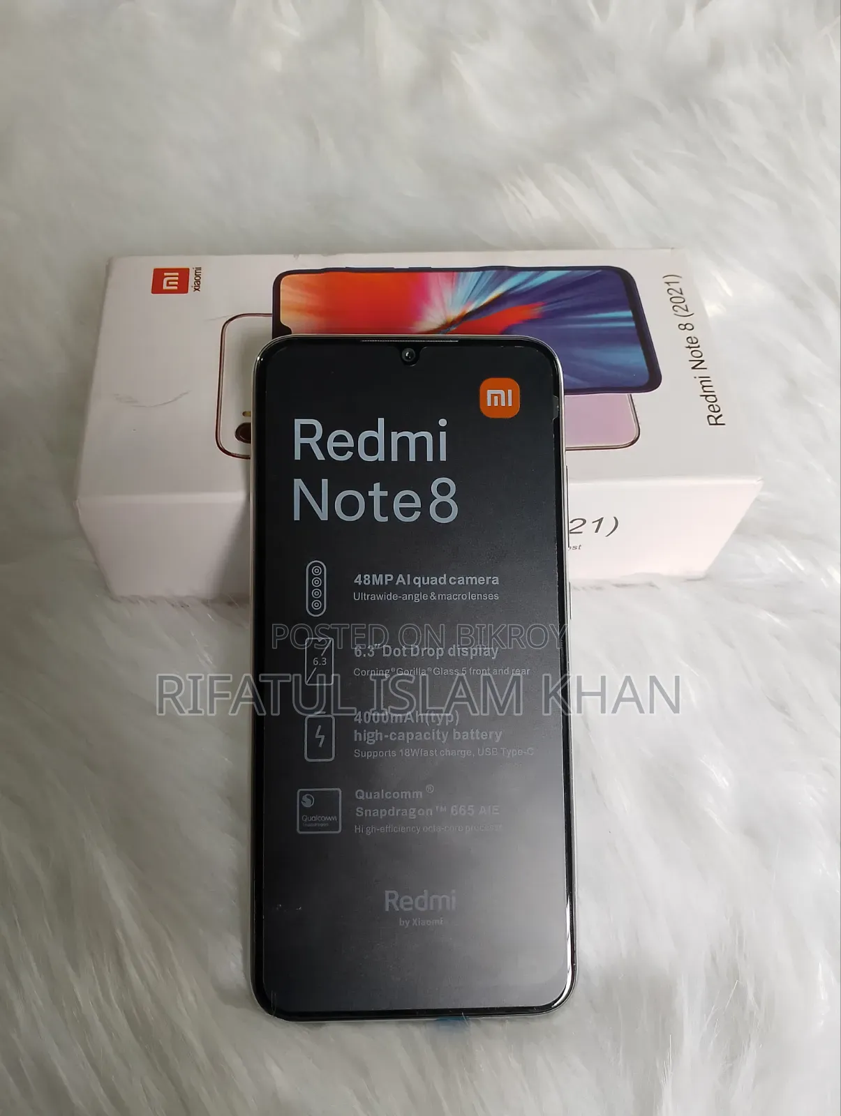 New Xiaomi Redmi Note 8 128 GB Blue