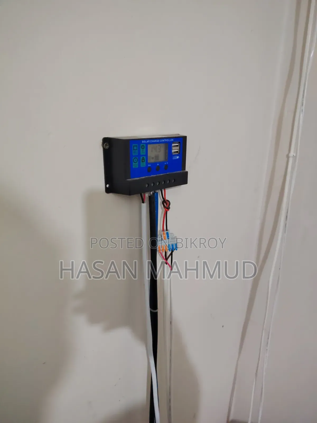 Solar IPS With 30A Battery, Fan & Light