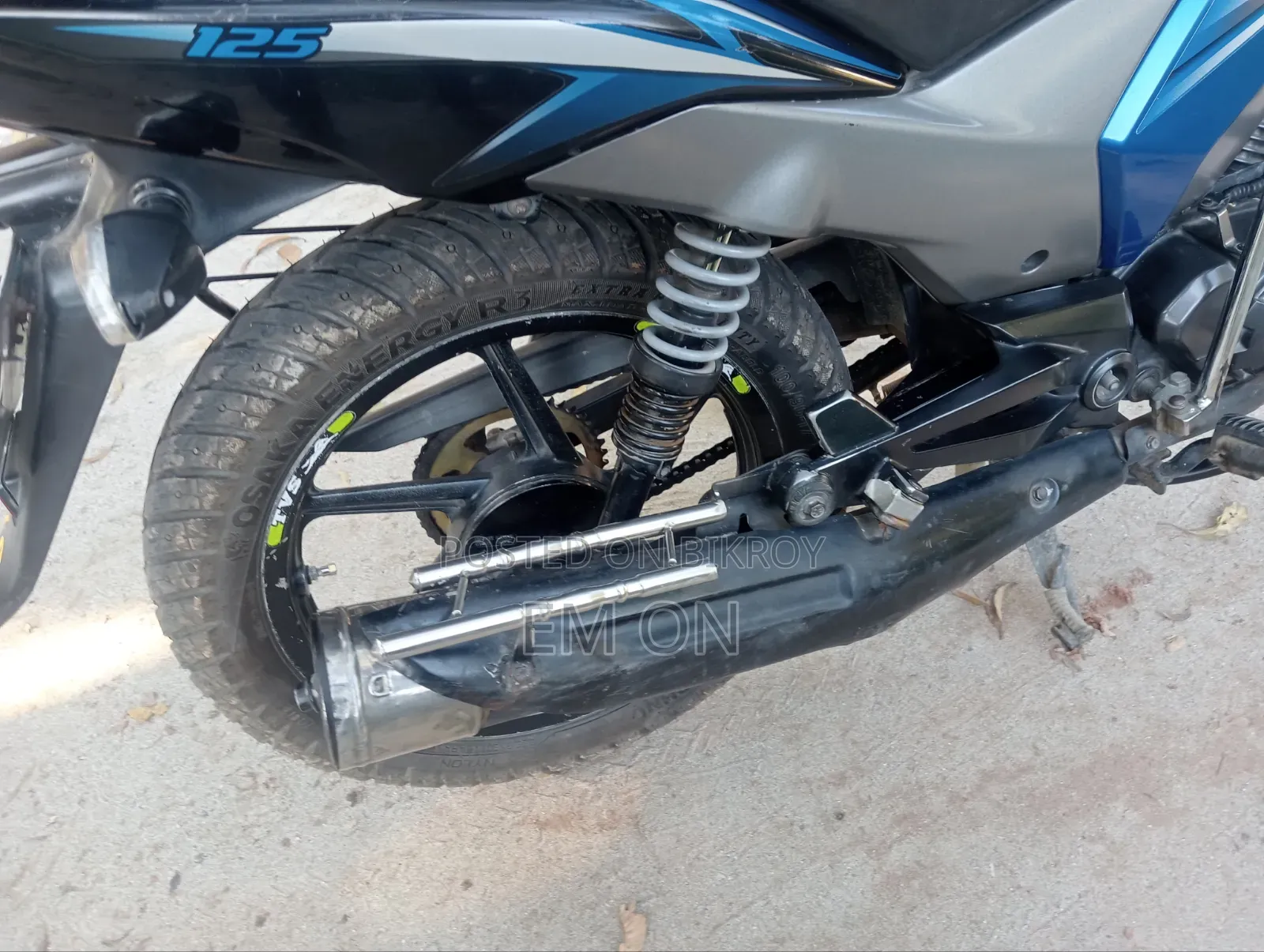 TVS Stryker 125 2020 Blue
