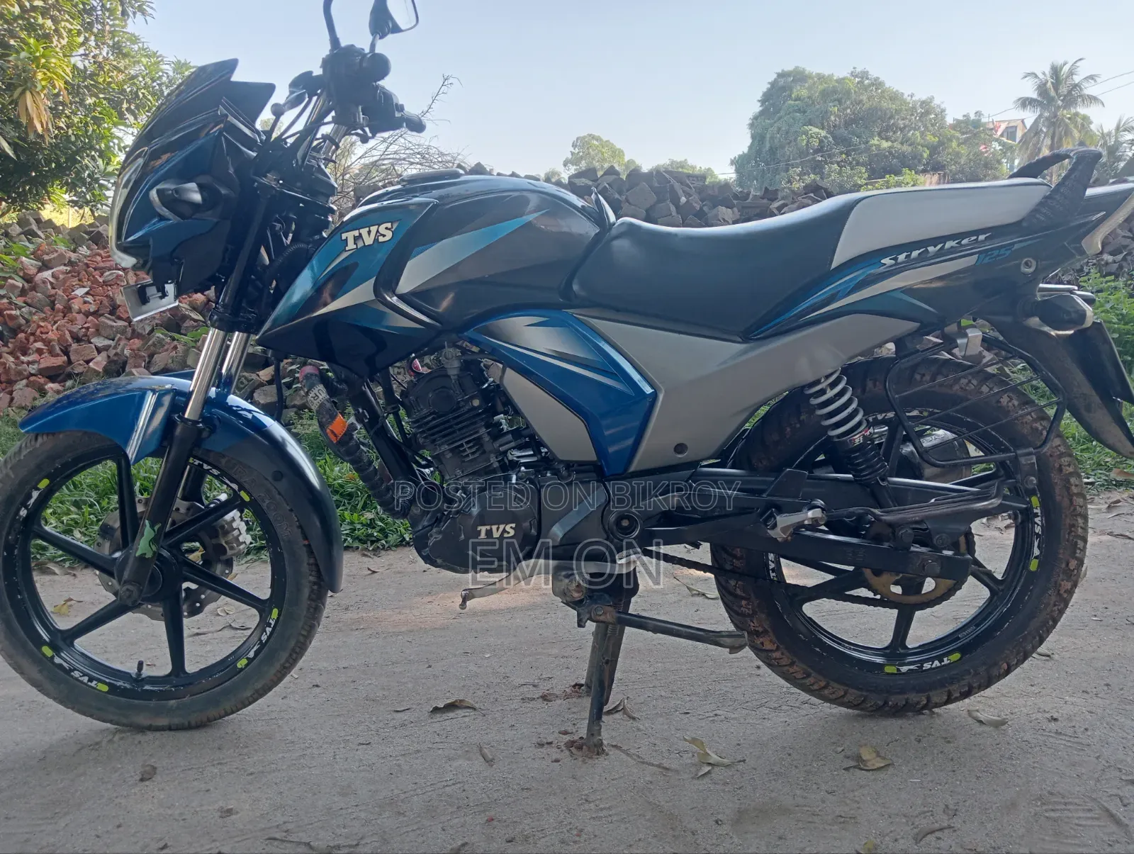 TVS Stryker 125 2020 Blue