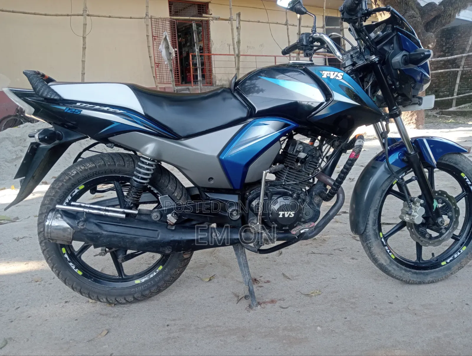 TVS Stryker 125 2020 Blue
