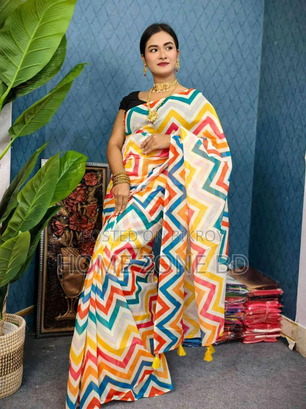 Exclusive Design Chanderi Silk Saree