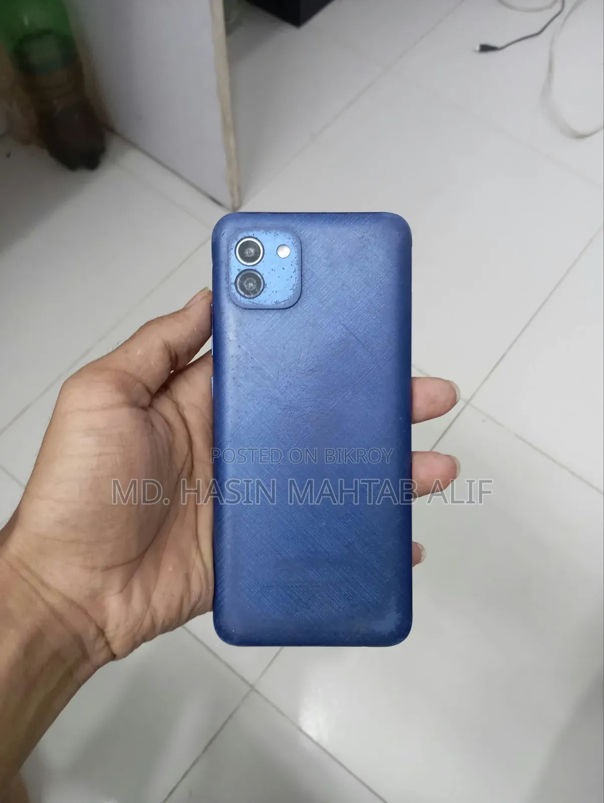 স্যামসাং গ্যালাক্সি এ০৩ ৬৪ জিবি ব্লু