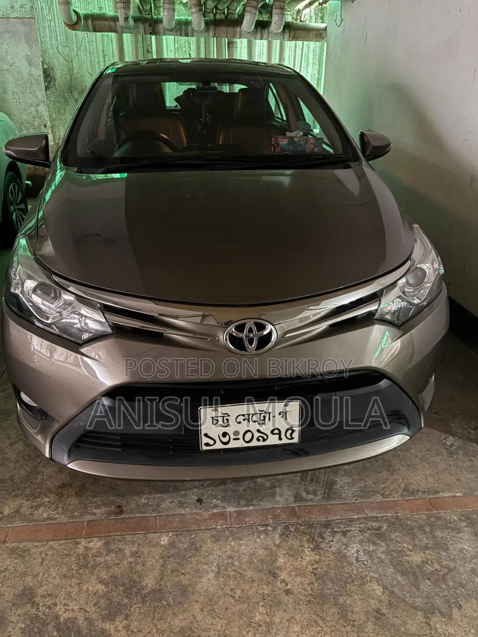 Toyota Vios 2015 Brown
