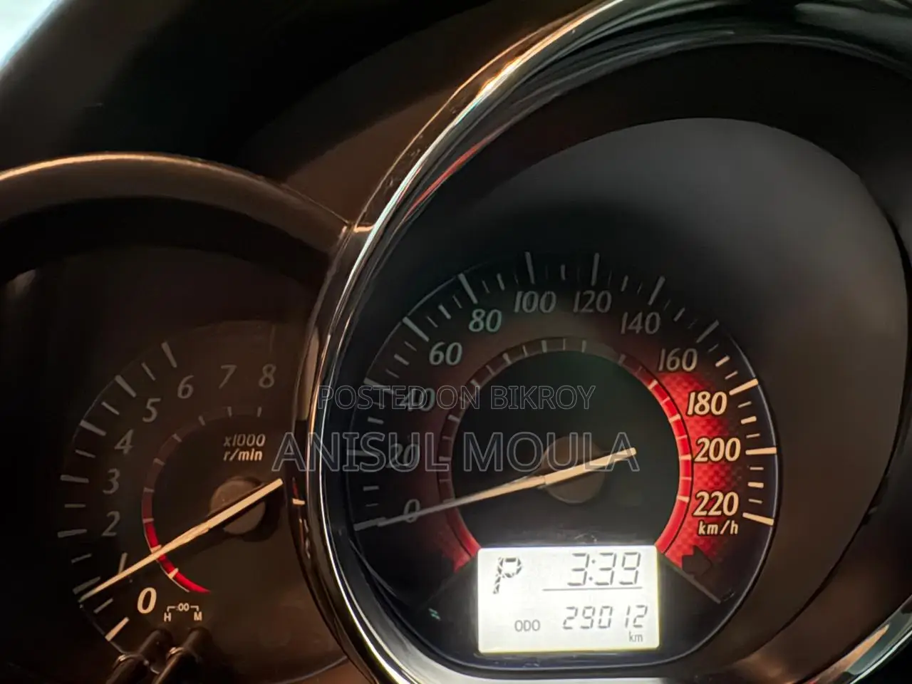 Toyota Vios 2015 Brown