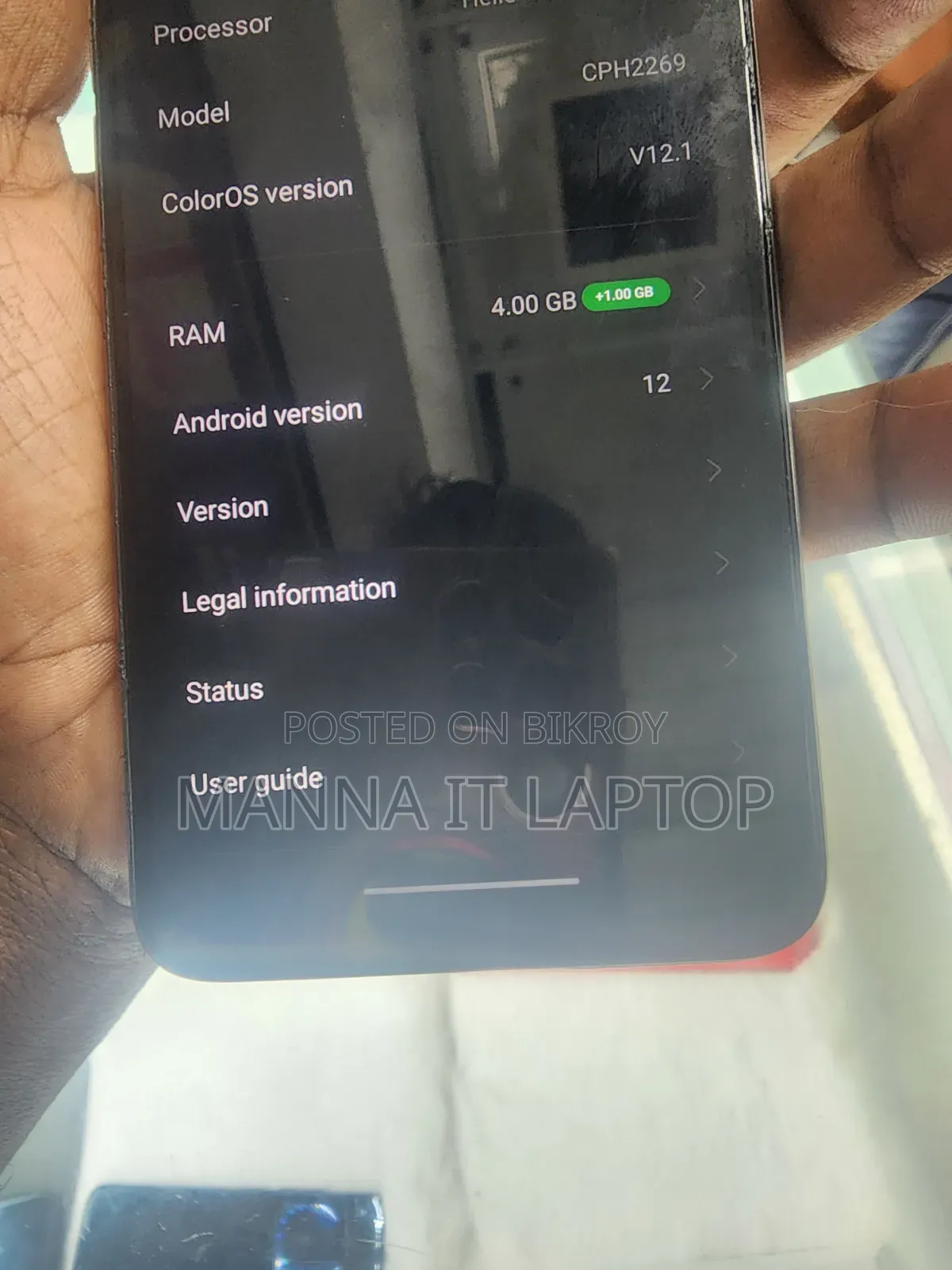 Oppo A16 64 GB Gray