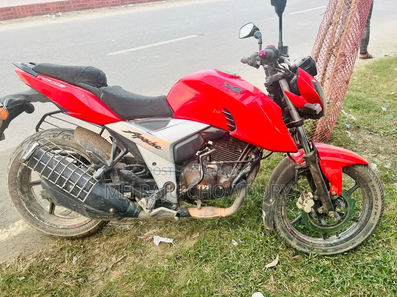 TVS Apache 160 4V 2018 Red