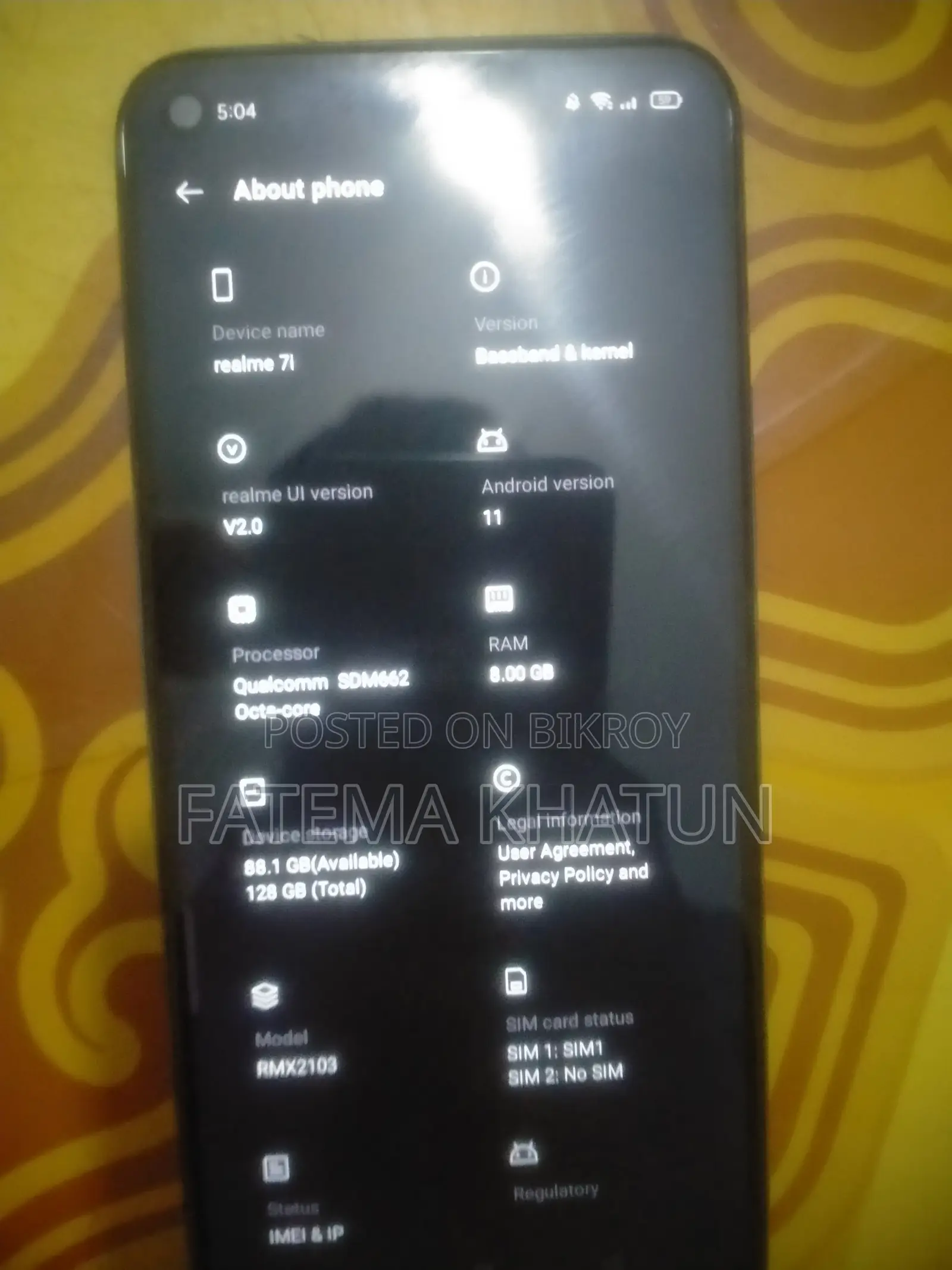 Realme 7i 128 GB Green