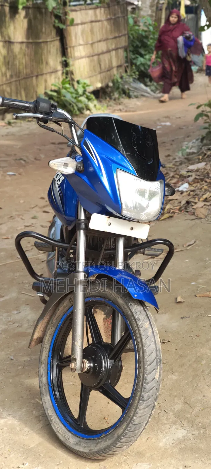 TVS Metro Plus 2018 Blue