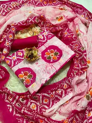 Wax Block Batik Three Piece!