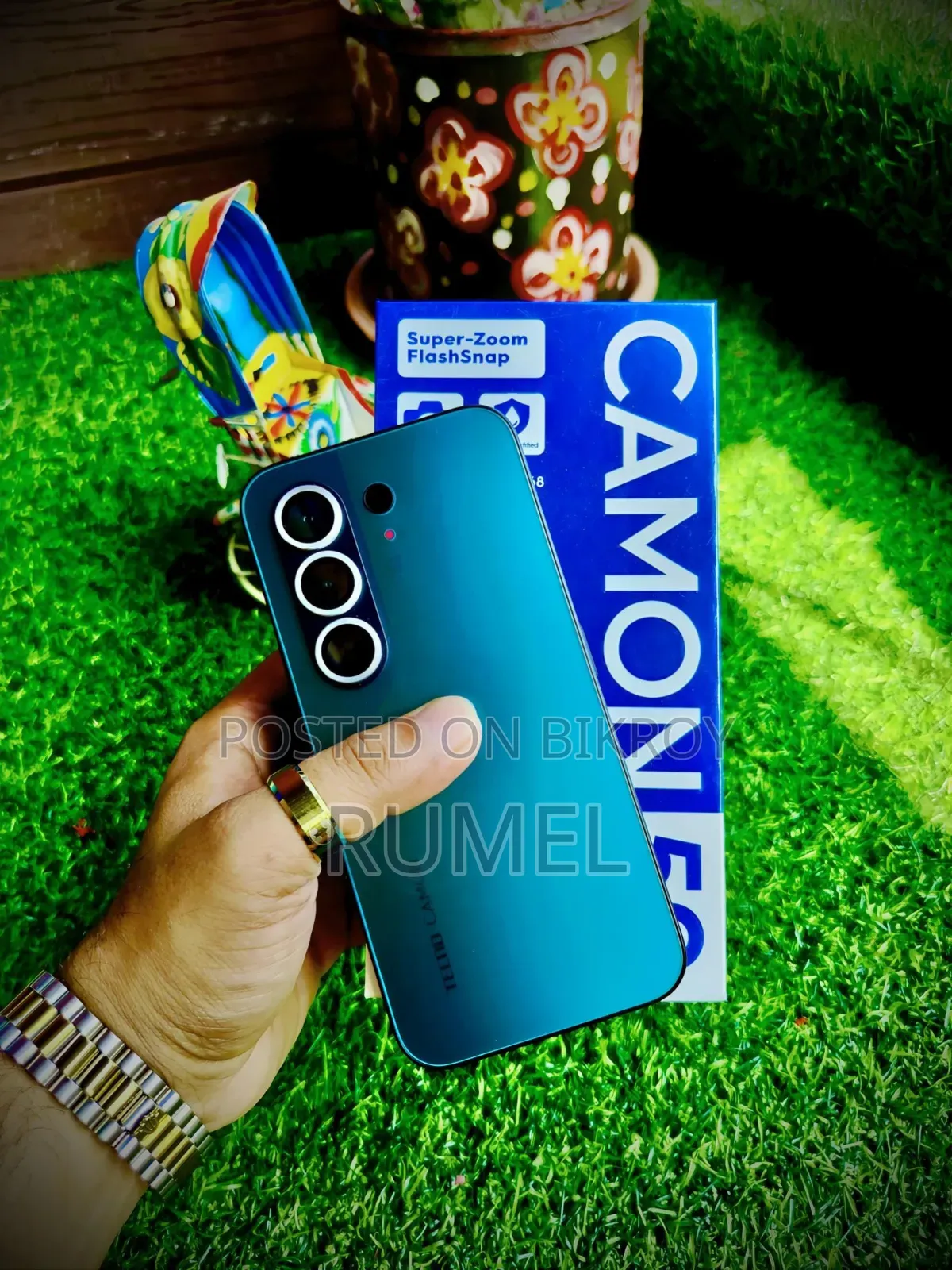 টেকনো ক্যামন ৫০ ২৫৬ জিবি সবুজ