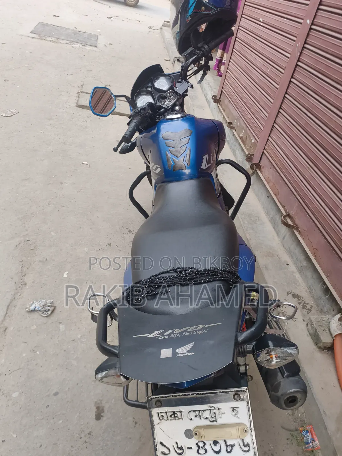 Honda Livo 2018 Blue