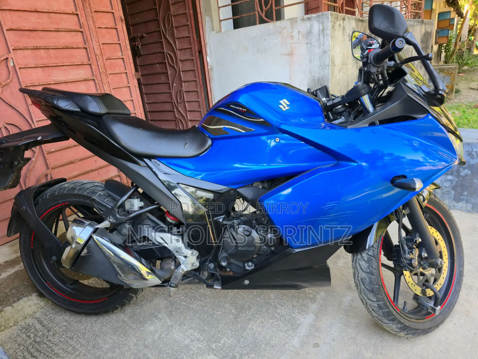 Suzuki Gixxer SF 2022 Blue