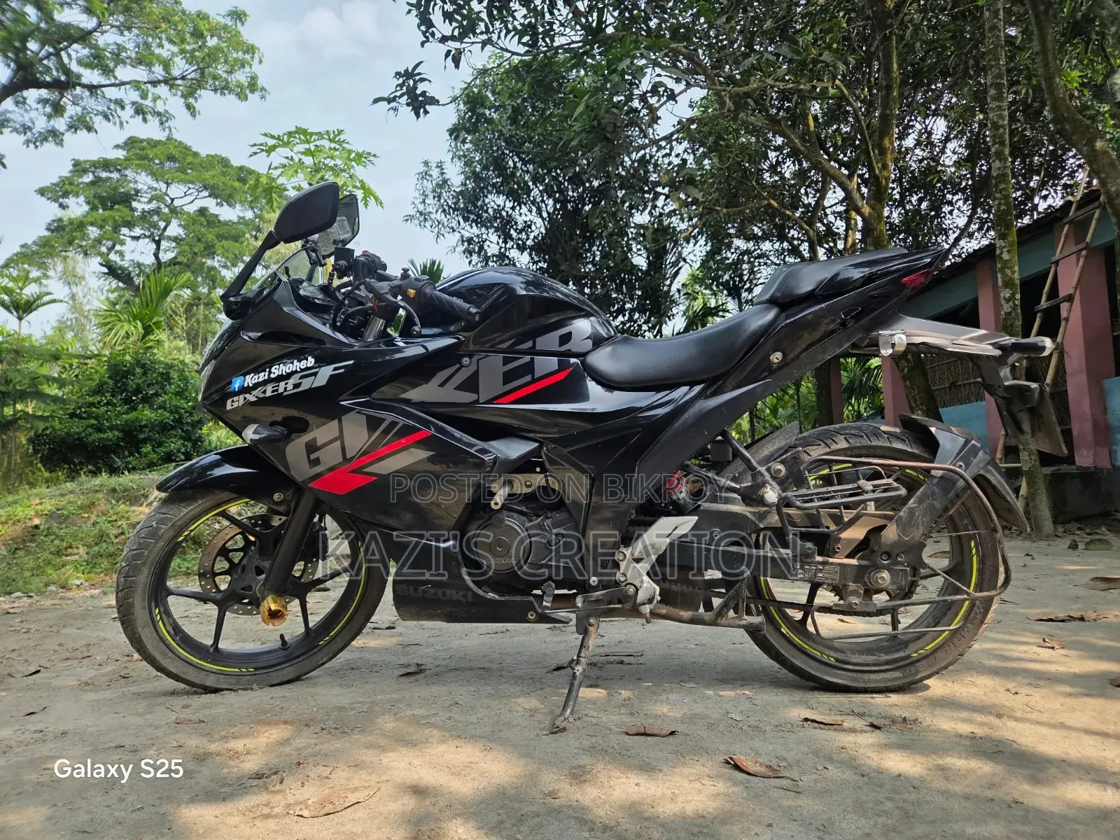 Suzuki Gixxer SF 2022 Black