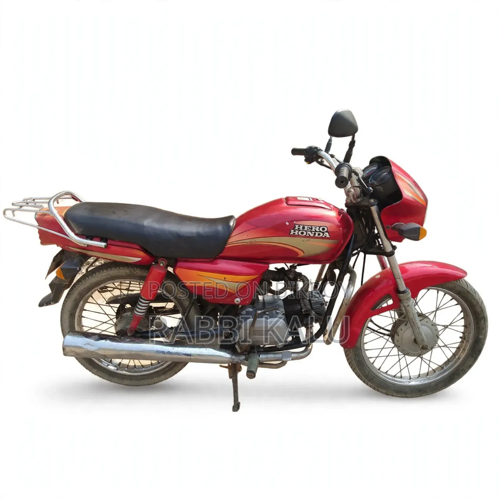 Hero Eco 100 2007 Red