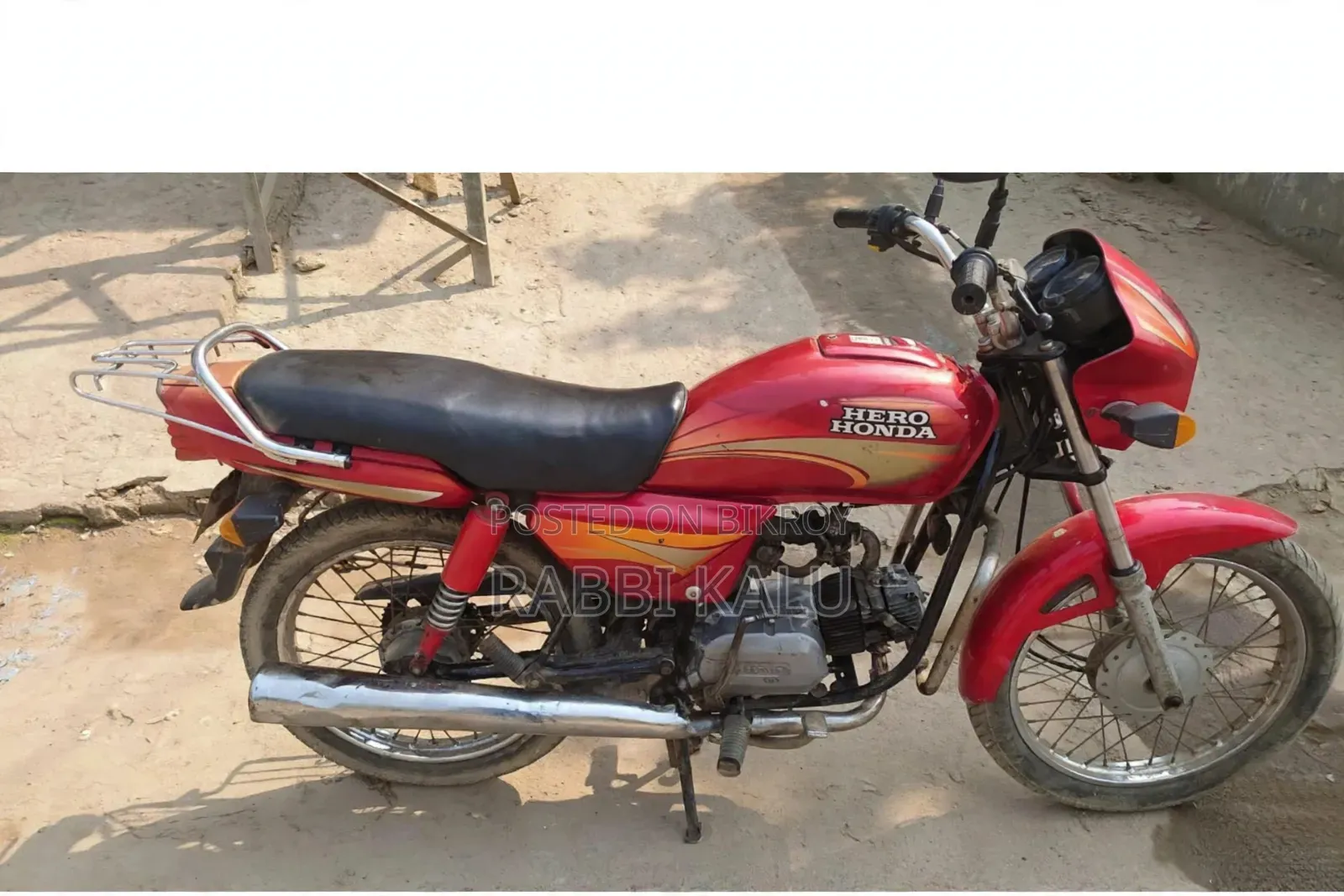 Hero Eco 100 2007 Red