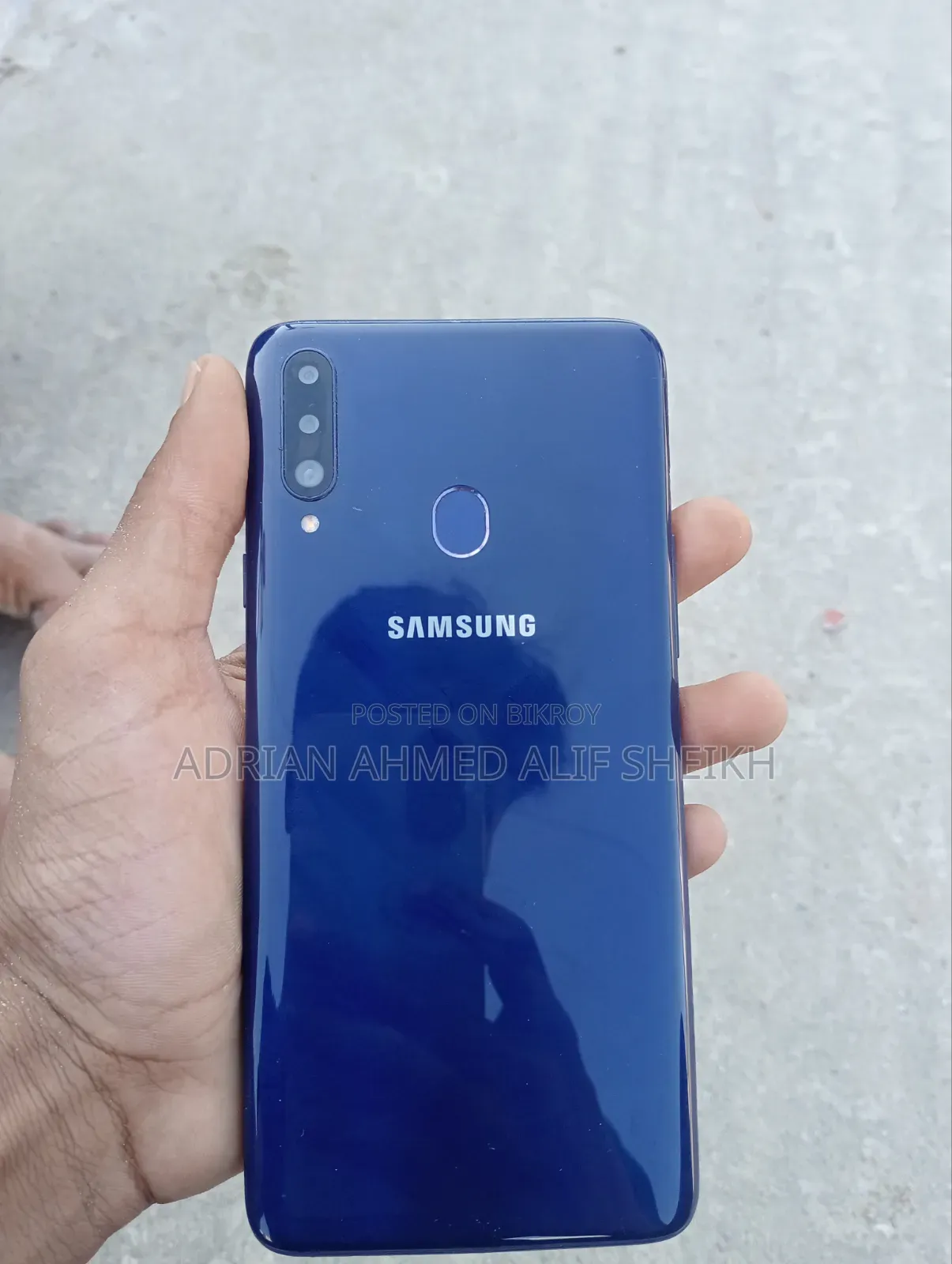 স্যামসাং গ্যালাক্সি এ২০এস ৩২ জিবি ব্লু